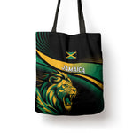 Afro-Jamaica Heritage Tote Bag Roaring Lion