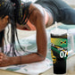 Afro-Jamaica Heritage Custom Tumbler With Handle Roaring Lion