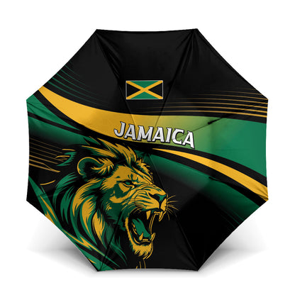 Afro-Jamaica Heritage Umbrella Roaring Lion