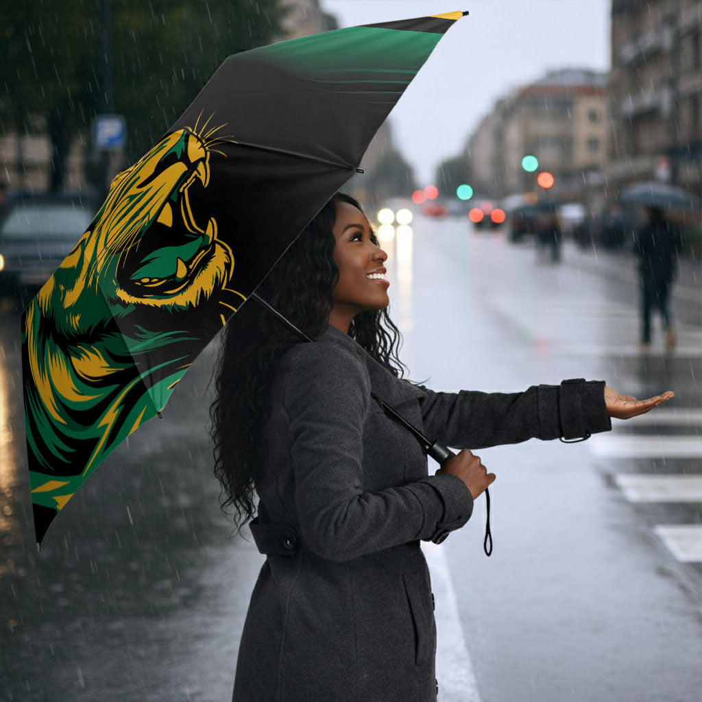Afro-Jamaica Heritage Umbrella Roaring Lion