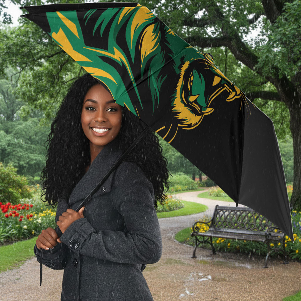 Afro-Jamaica Heritage Umbrella Roaring Lion