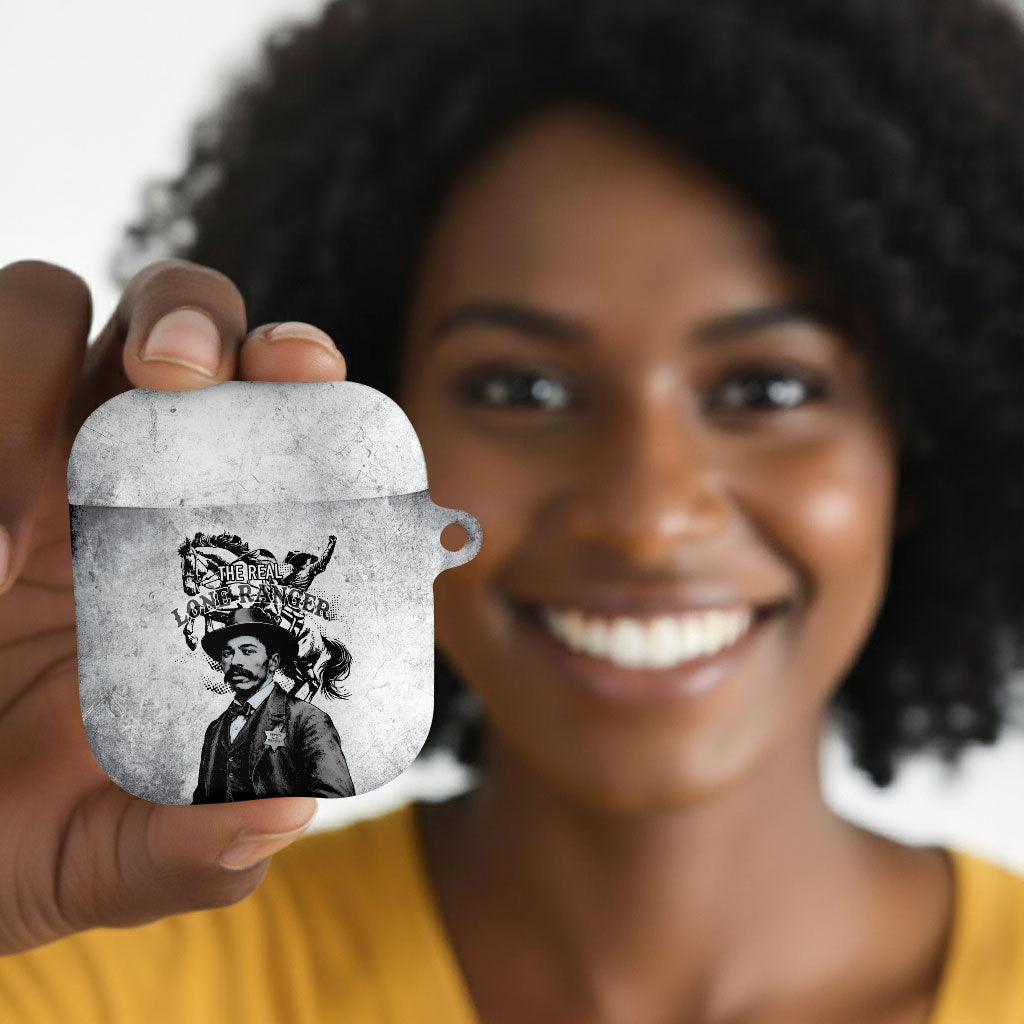 Black Cowboys - The Real Lone Ranger Reeves AirPods Case