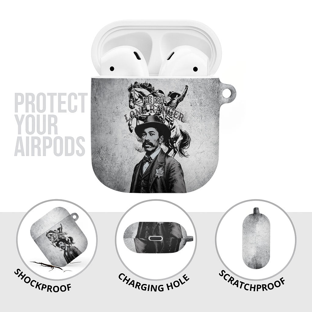Black Cowboys - The Real Lone Ranger Reeves AirPods Case