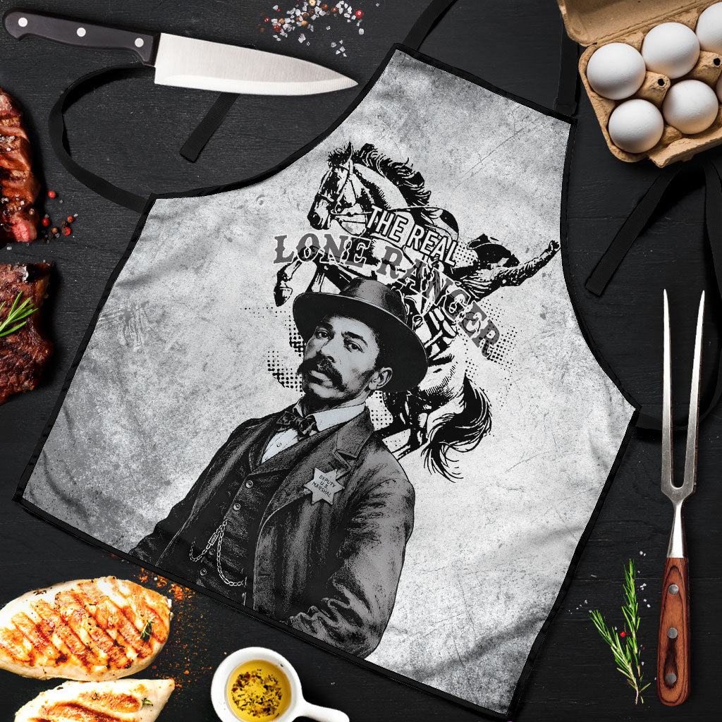 Black Cowboys - The Real Lone Ranger Reeves Apron
