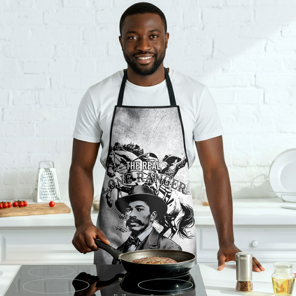 Black Cowboys - The Real Lone Ranger Reeves Apron