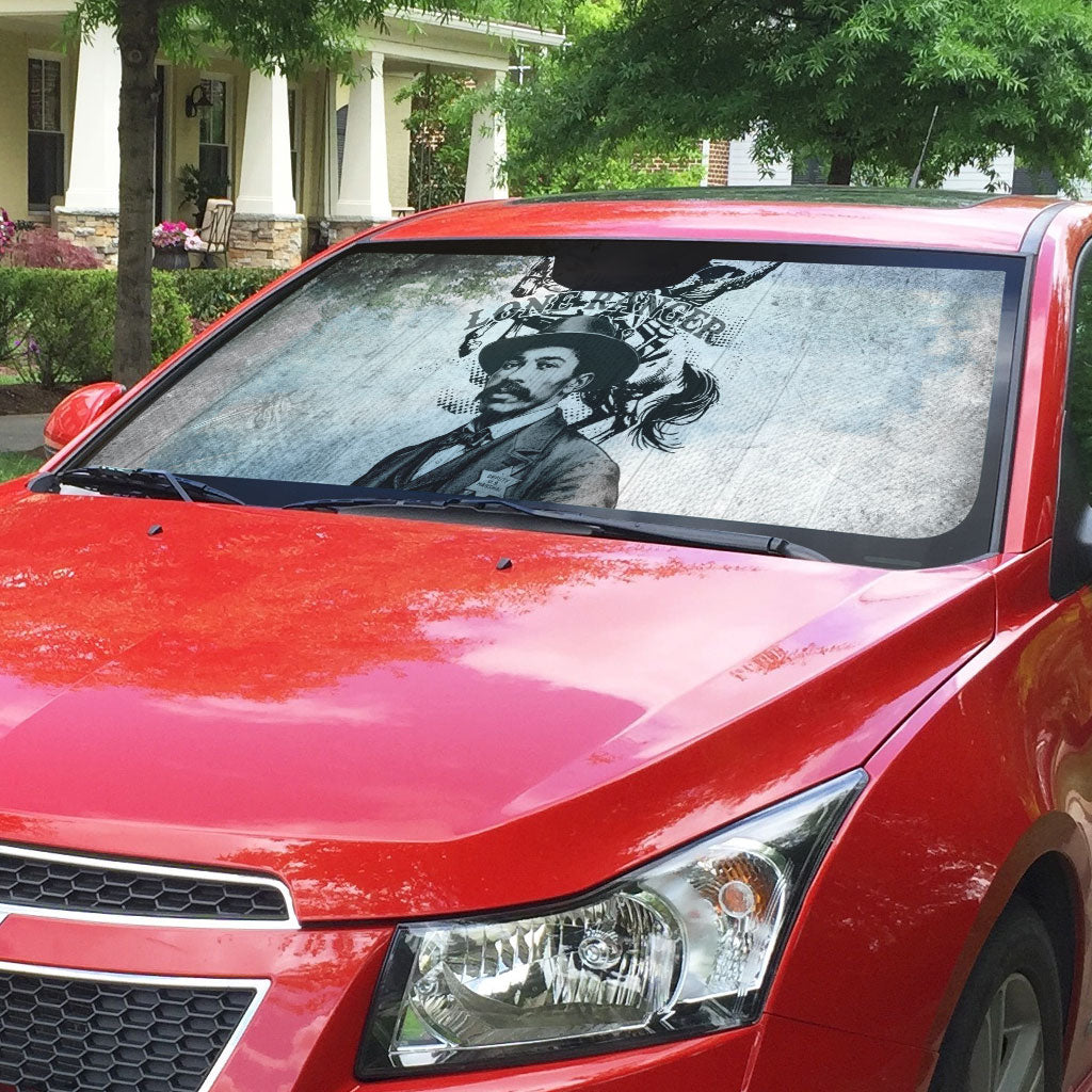 Black Cowboys - The Real Lone Ranger Reeves Auto Sun Shade