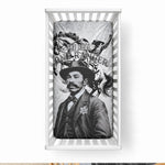 Black Cowboys - The Real Lone Ranger Reeves Baby Bed Cover