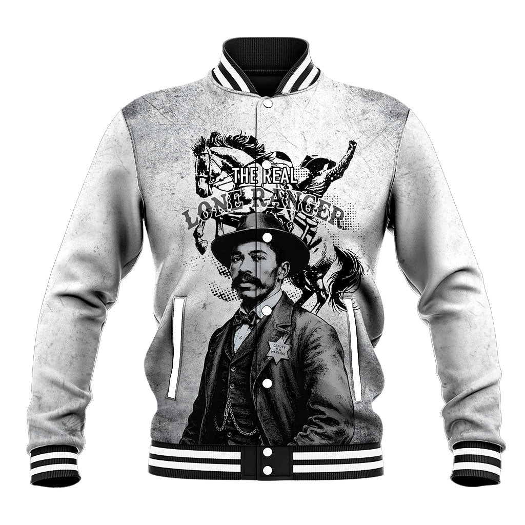 Black Cowboys - The Real Lone Ranger Reeves Baseball Jacket
