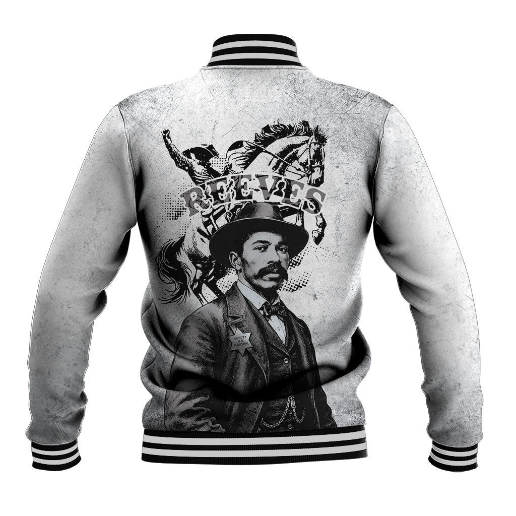 Black Cowboys - The Real Lone Ranger Reeves Baseball Jacket