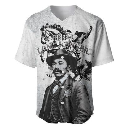 Black Cowboys - The Real Lone Ranger Reeves Baseball Jersey