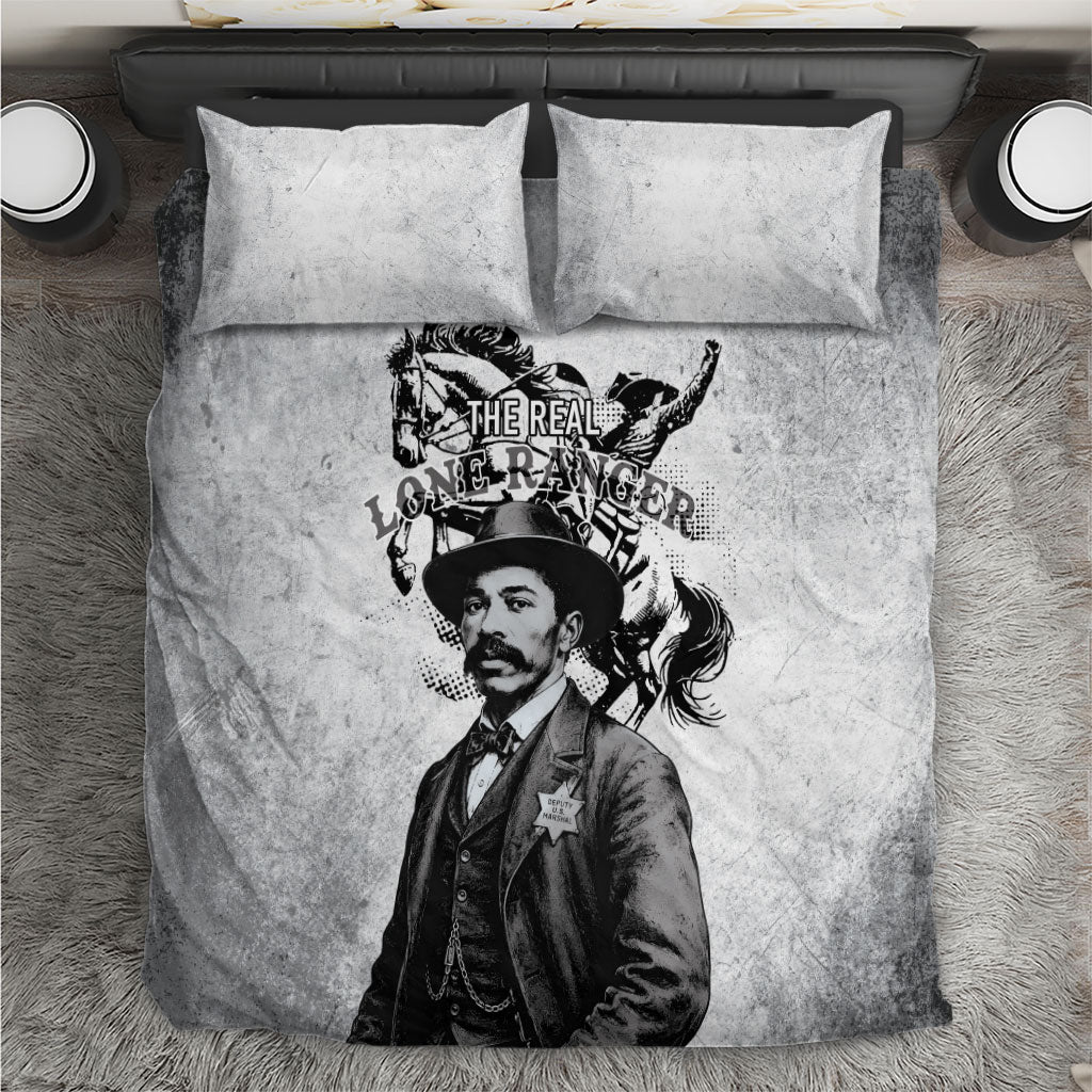 Black Cowboys - The Real Lone Ranger Reeves Bedding Set