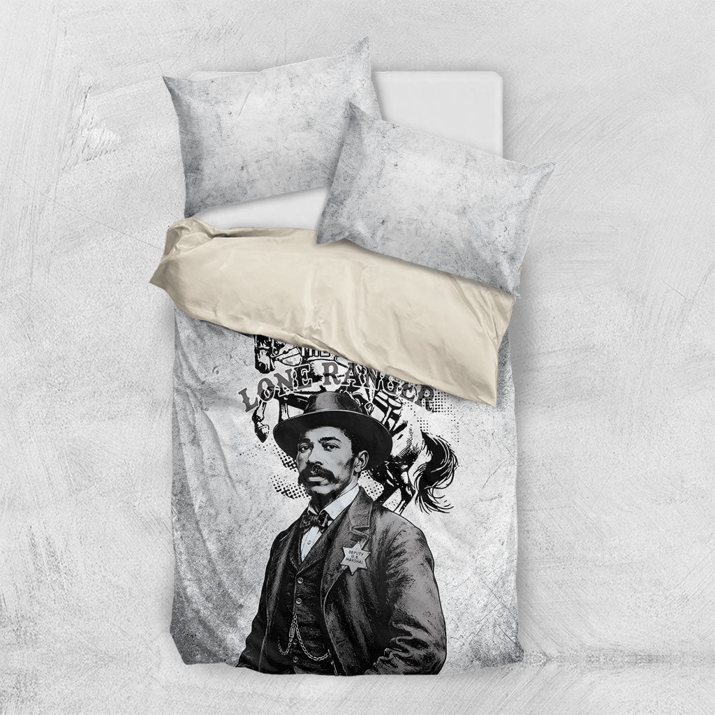 Black Cowboys - The Real Lone Ranger Reeves Bedding Set