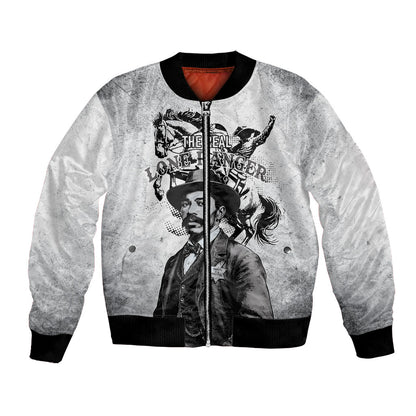 Black Cowboys - The Real Lone Ranger Reeves Bomber Jacket