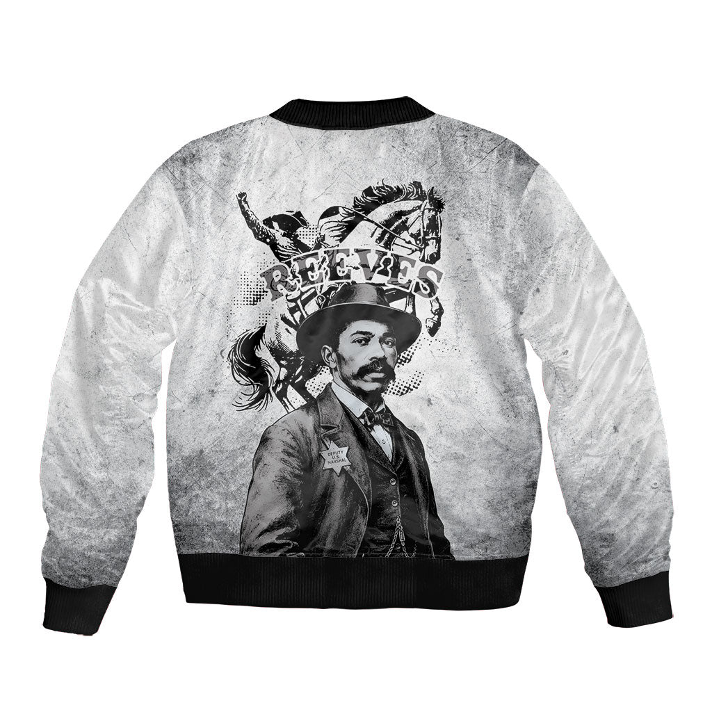 Black Cowboys - The Real Lone Ranger Reeves Bomber Jacket