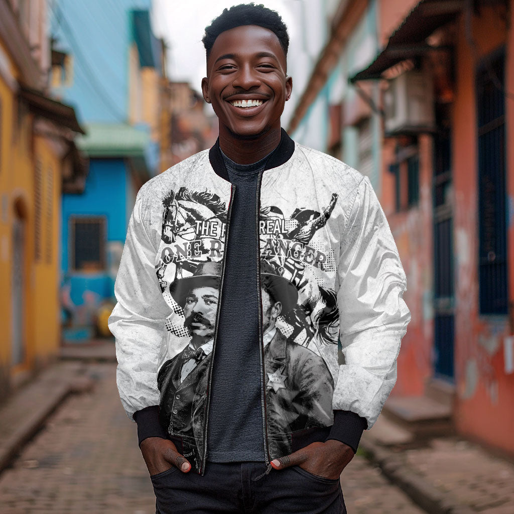 Black Cowboys - The Real Lone Ranger Reeves Bomber Jacket