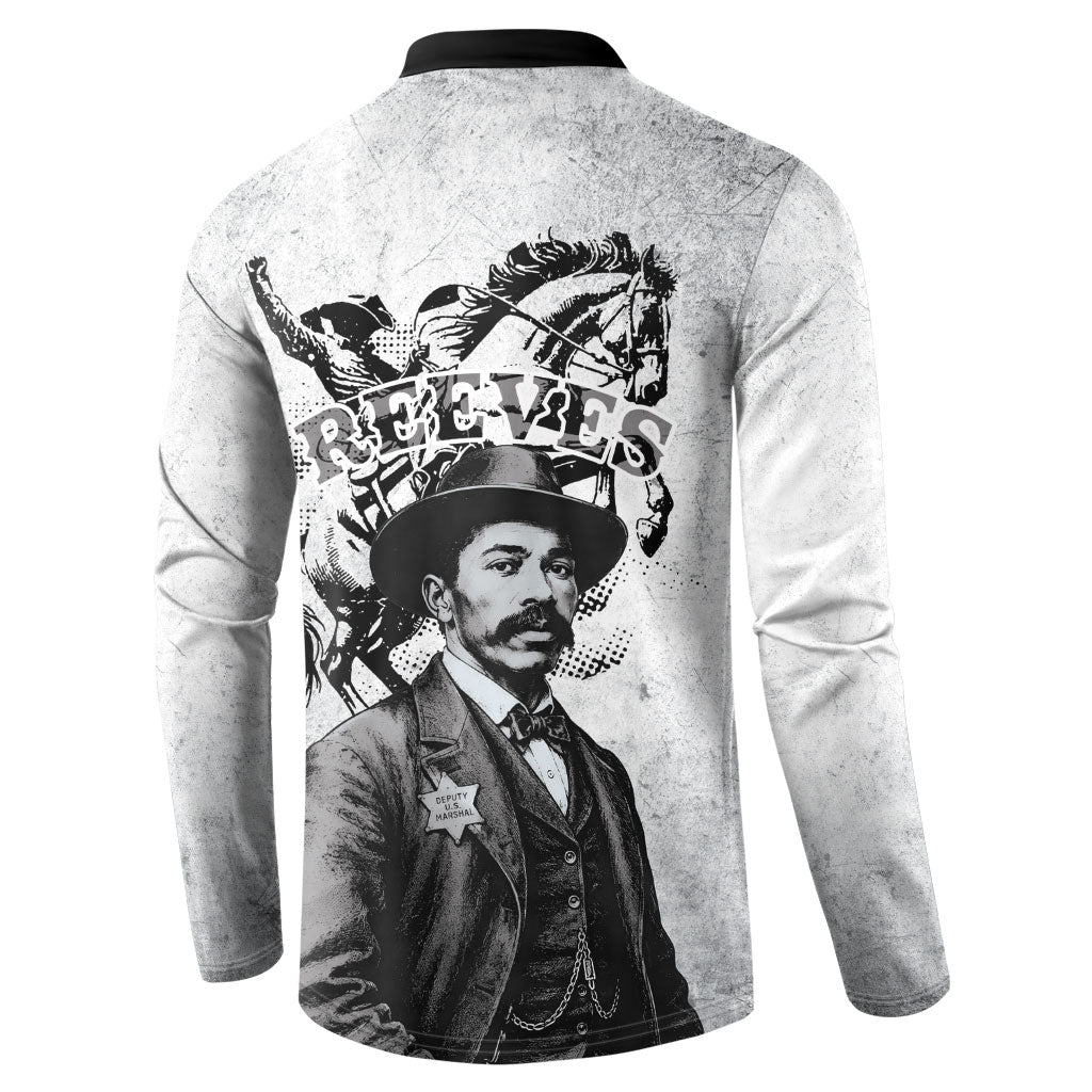 Black Cowboys - The Real Lone Ranger Reeves Button Sweatshirt