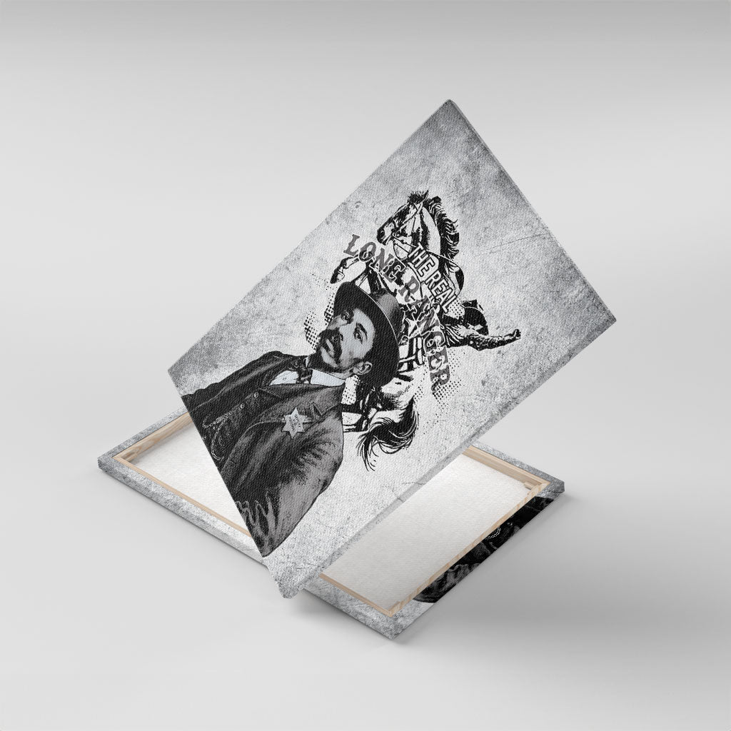 Black Cowboys - The Real Lone Ranger Reeves Canvas Wall Art
