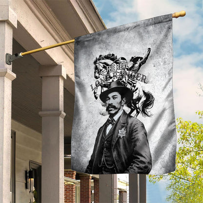 Black Cowboys - The Real Lone Ranger Reeves Garden Flag