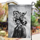 Black Cowboys - The Real Lone Ranger Reeves Garden Flag