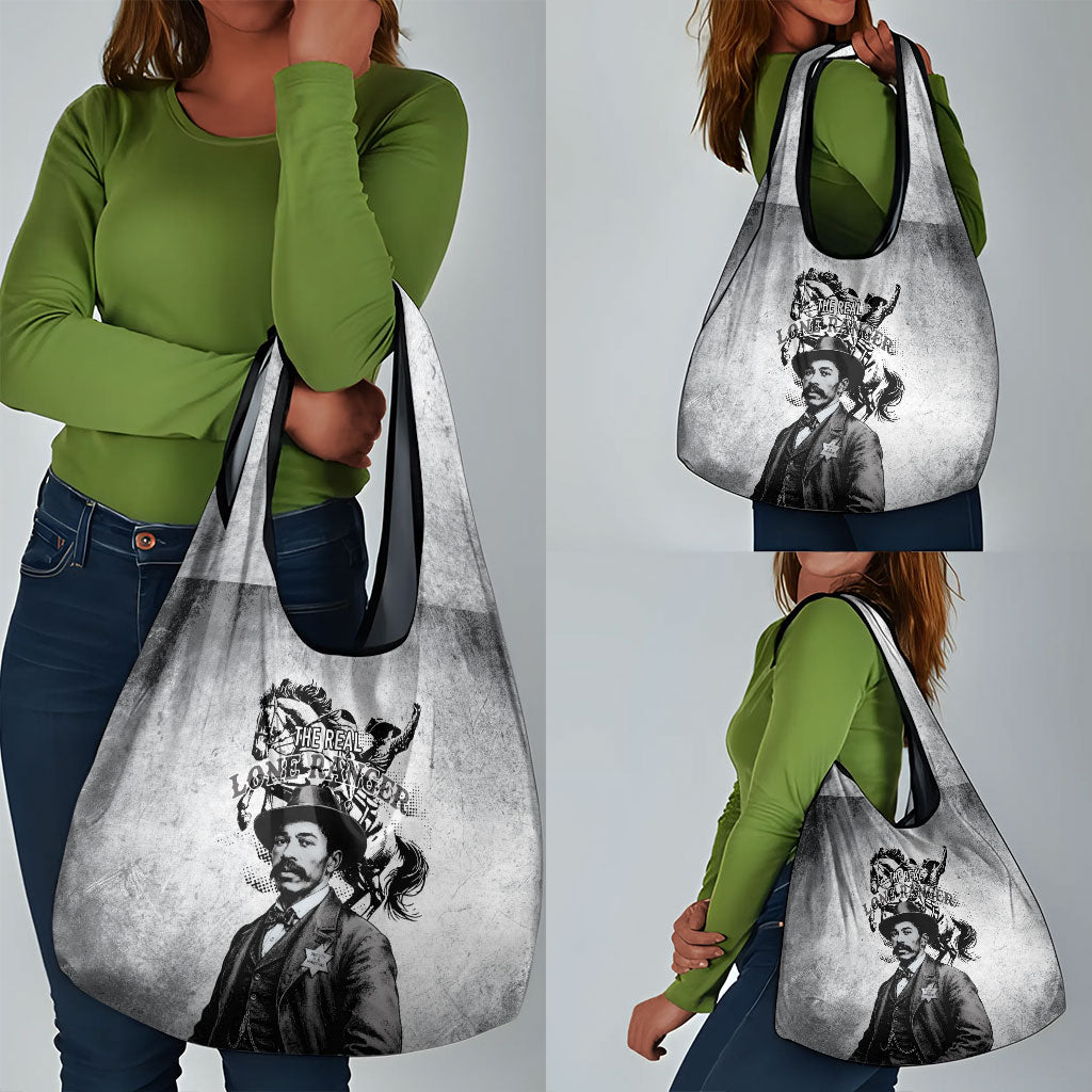 Black Cowboys - The Real Lone Ranger Reeves Grocery Bag