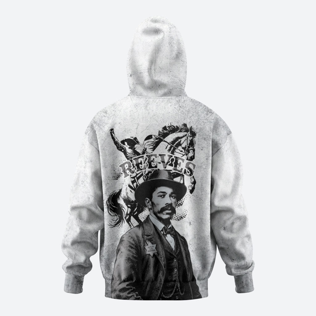 Black Cowboys - The Real Lone Ranger Reeves Hoodie