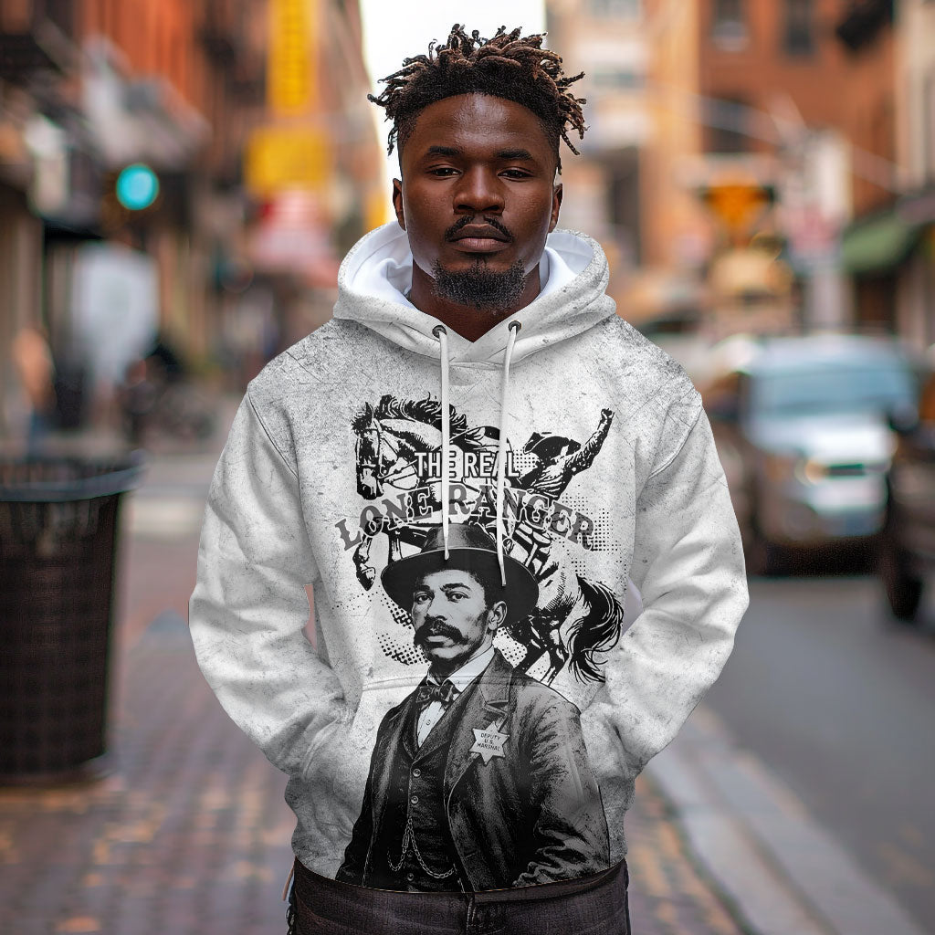 Black Cowboys - The Real Lone Ranger Reeves Hoodie