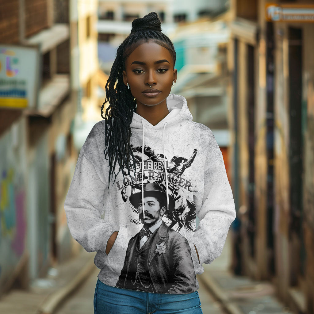 Black Cowboys - The Real Lone Ranger Reeves Hoodie