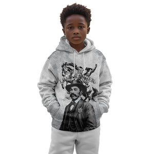 Black Cowboys - The Real Lone Ranger Reeves Kid Hoodie