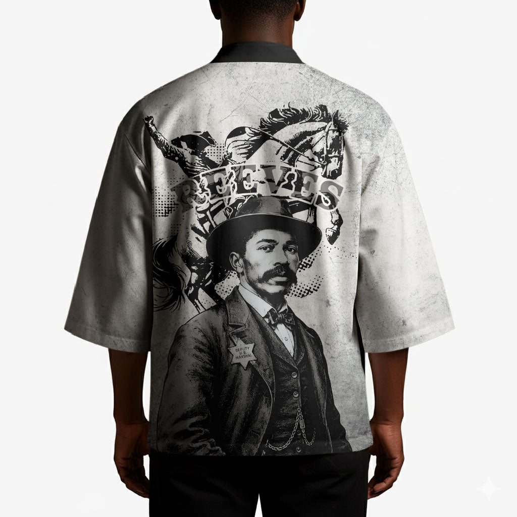 Black Cowboys - The Real Lone Ranger Reeves Kimono