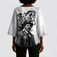 Black Cowboys - The Real Lone Ranger Reeves Kimono Sleeve Blouse