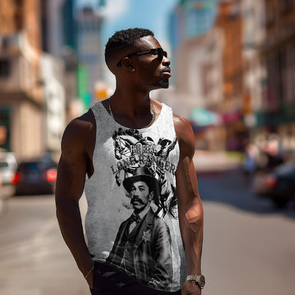 Black Cowboys - The Real Lone Ranger Reeves Men Tank Top