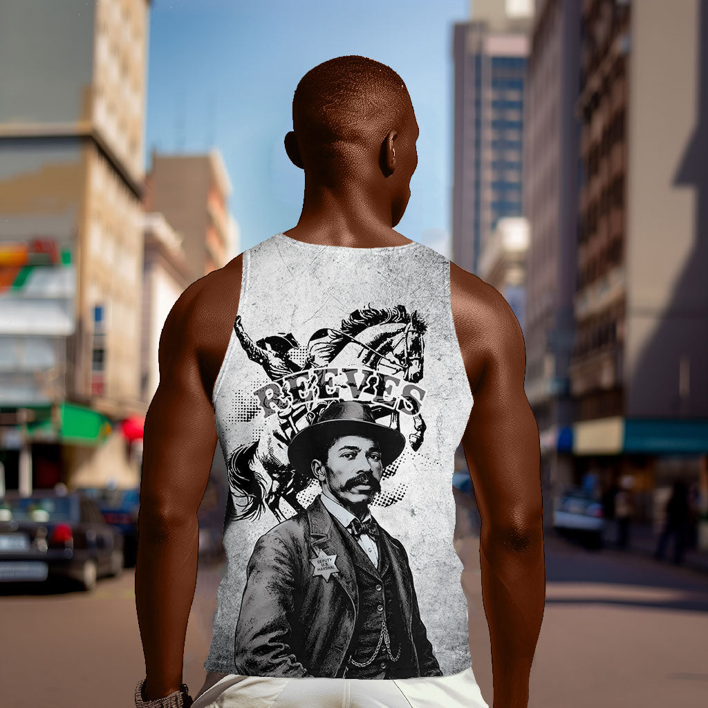 Black Cowboys - The Real Lone Ranger Reeves Men Tank Top