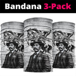 Black Cowboys - The Real Lone Ranger Reeves Neck Gaiter
