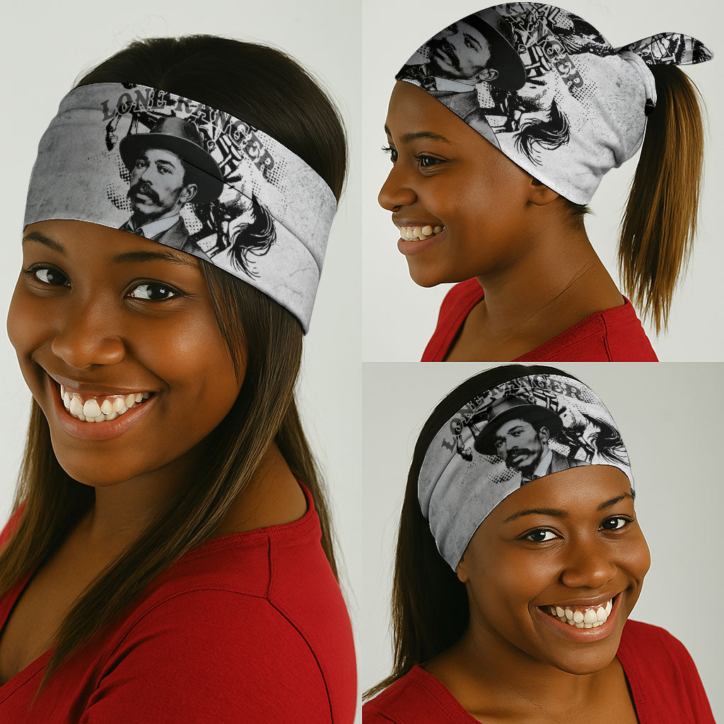 Black Cowboys - The Real Lone Ranger Reeves Neck Gaiter