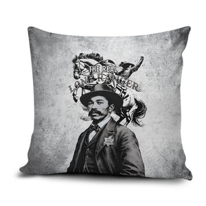 Black Cowboys - The Real Lone Ranger Reeves Pillow Cover