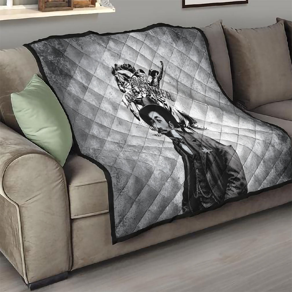 Black Cowboys - The Real Lone Ranger Reeves Quilt