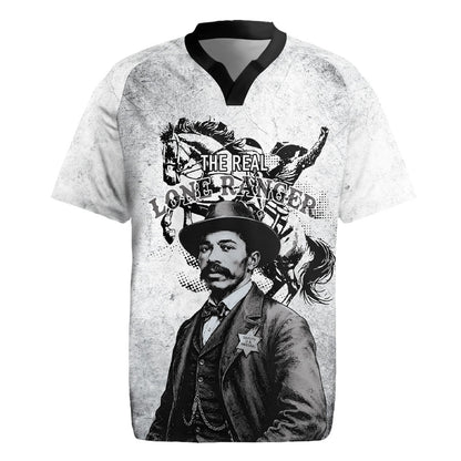 Black Cowboys - The Real Lone Ranger Reeves Rugby Jersey