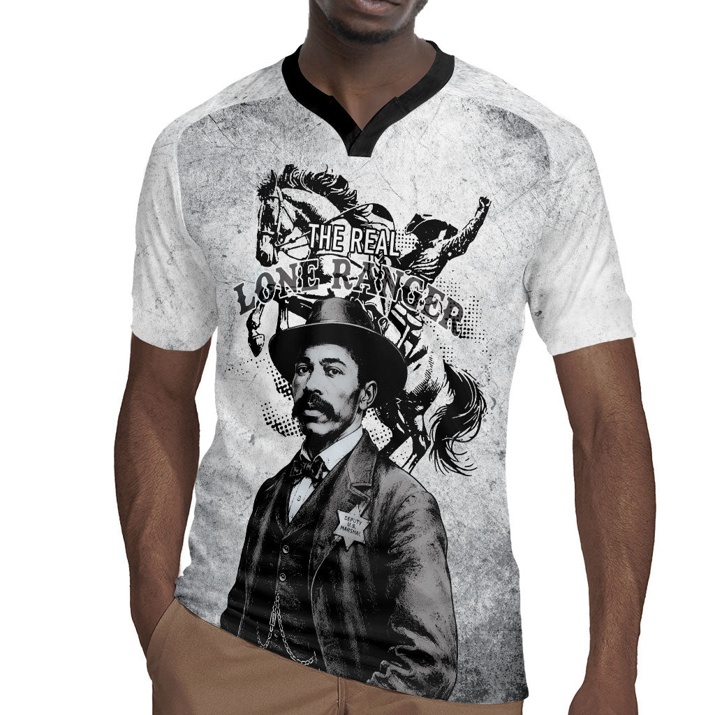 Black Cowboys - The Real Lone Ranger Reeves Rugby Jersey