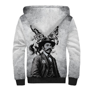 Black Cowboys - The Real Lone Ranger Reeves Sherpa Hoodie
