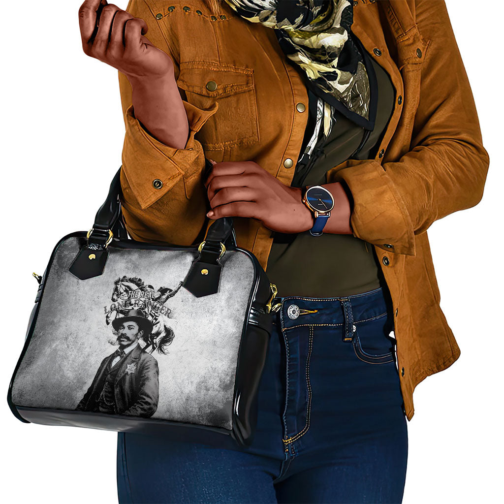 Black Cowboys - The Real Lone Ranger Reeves Shoulder Handbag