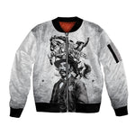 Black Cowboys - The Real Lone Ranger Reeves Sleeve Zip Bomber Jacket