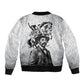 Black Cowboys - The Real Lone Ranger Reeves Sleeve Zip Bomber Jacket