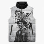 Black Cowboys - The Real Lone Ranger Reeves Sleeveless Puffer Jacket