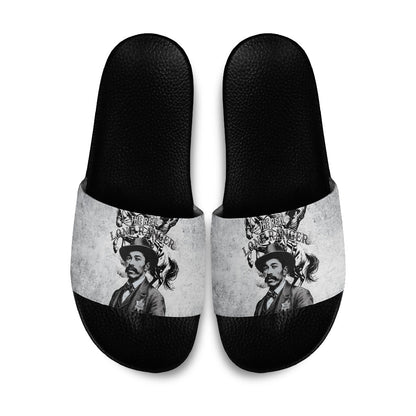 Black Cowboys - The Real Lone Ranger Reeves Slide Sandals