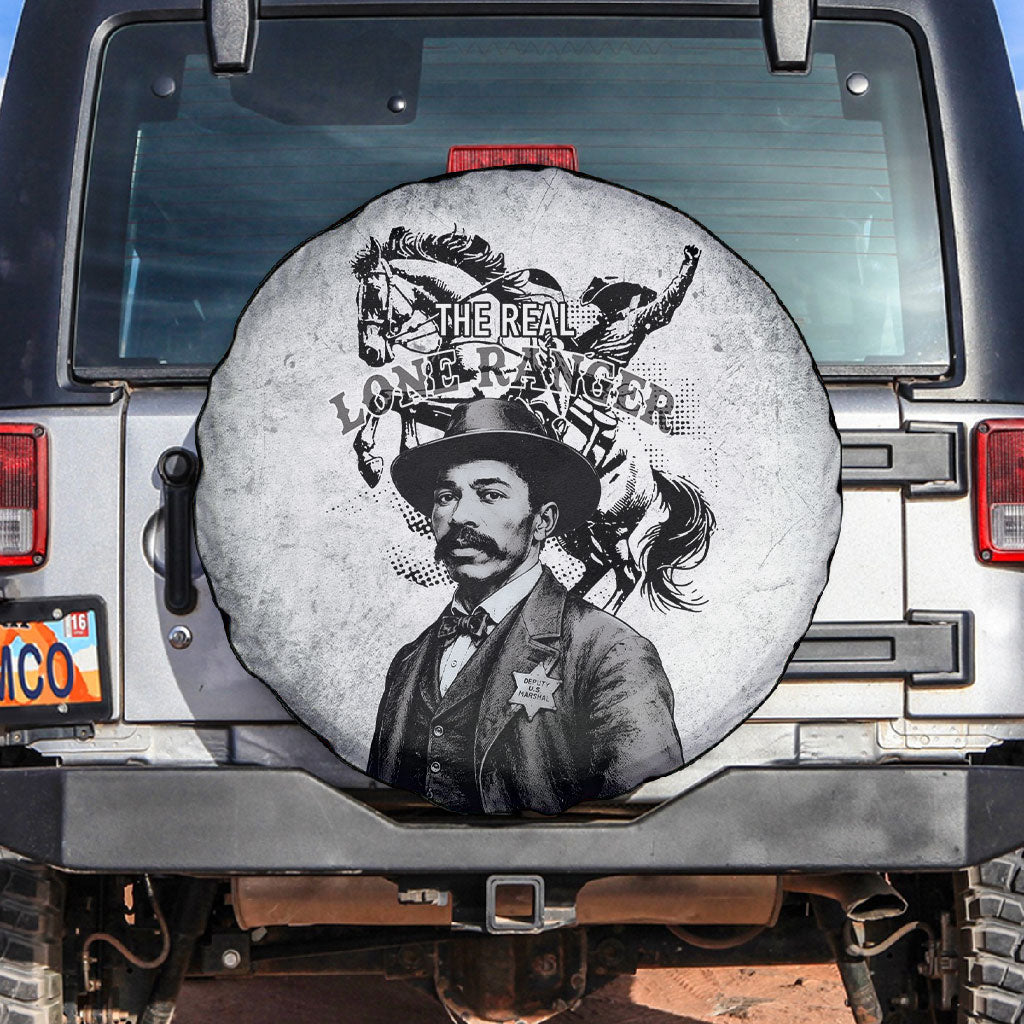 Black Cowboys - The Real Lone Ranger Reeves Spare Tire Cover