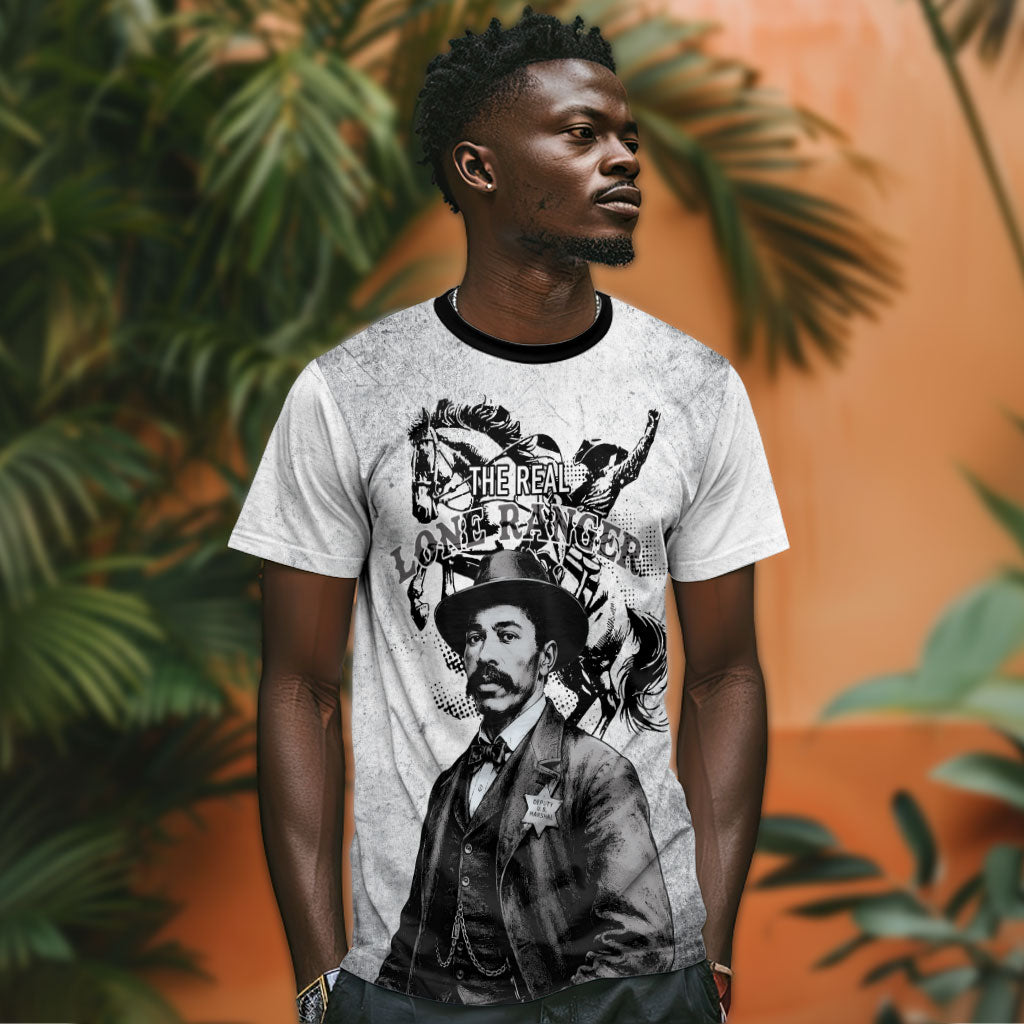 Black Cowboys - The Real Lone Ranger Reeves T shirt