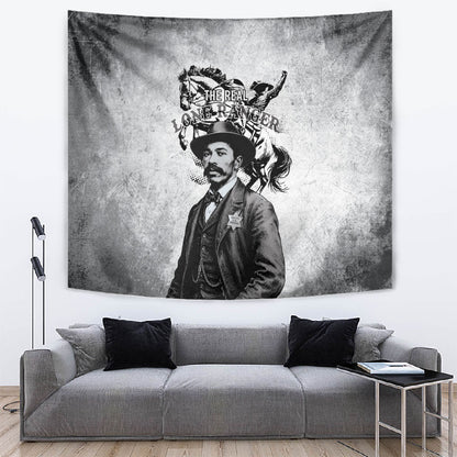 Black Cowboys - The Real Lone Ranger Reeves Tapestry