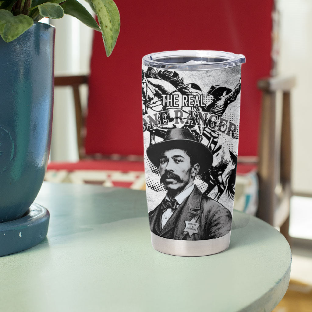 Black Cowboys - The Real Lone Ranger Reeves Tumbler Cup