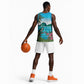 Afro-Saint Lucians Basketball Jersey Pitons Landscape LT7