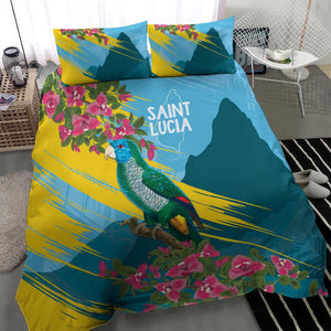 Saint Lucia Afro Bedding Set Tropical Vibes